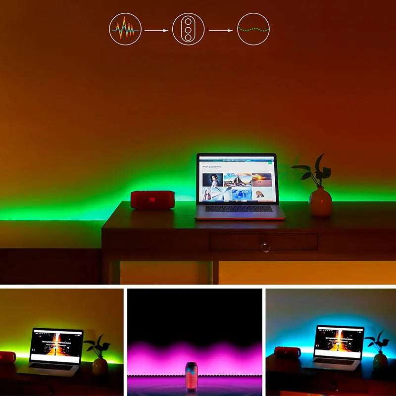 USB RGB LED Strip 1-5M