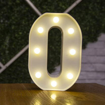 Alphabet Letter LED Lights