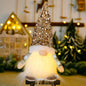 Glowing Gnome Christmas Faceless Doll