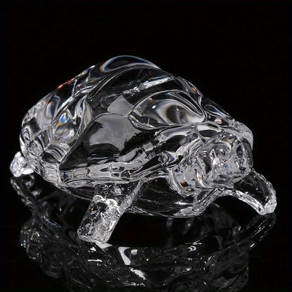 Crystal Turtle Figurine Miniature