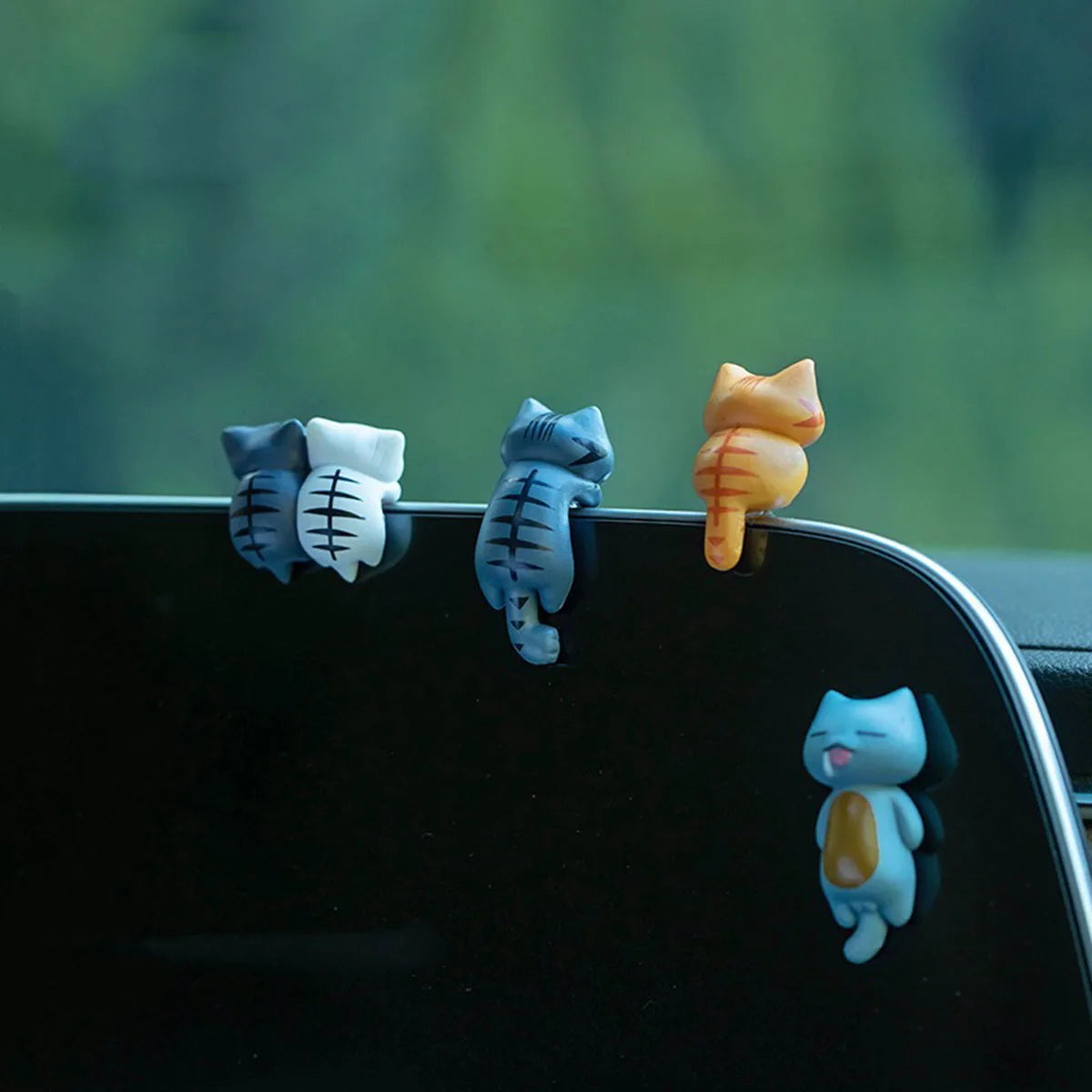 PVC Cartoon Cat Figurines