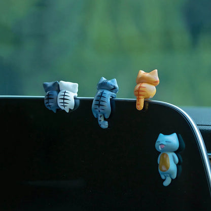 PVC Cartoon Cat Figurines
