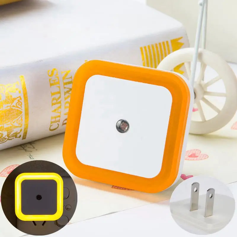 Wireless Sensor LED Night Light Mini EU Plug · Kids Room