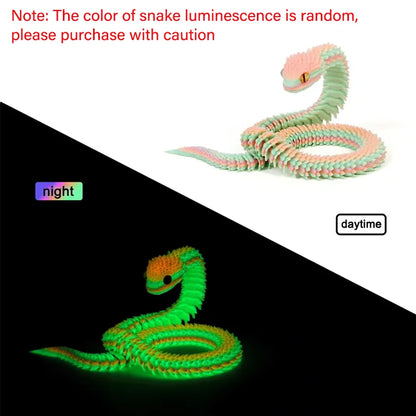3D Printed Snake Luminous