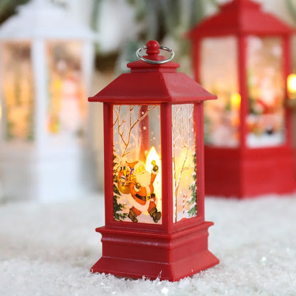Christmas Wind Lamp Candle