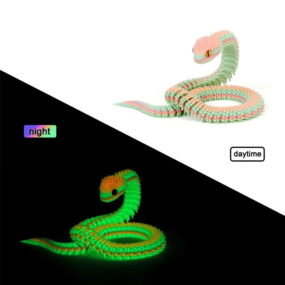 3D Printed Snake Luminous