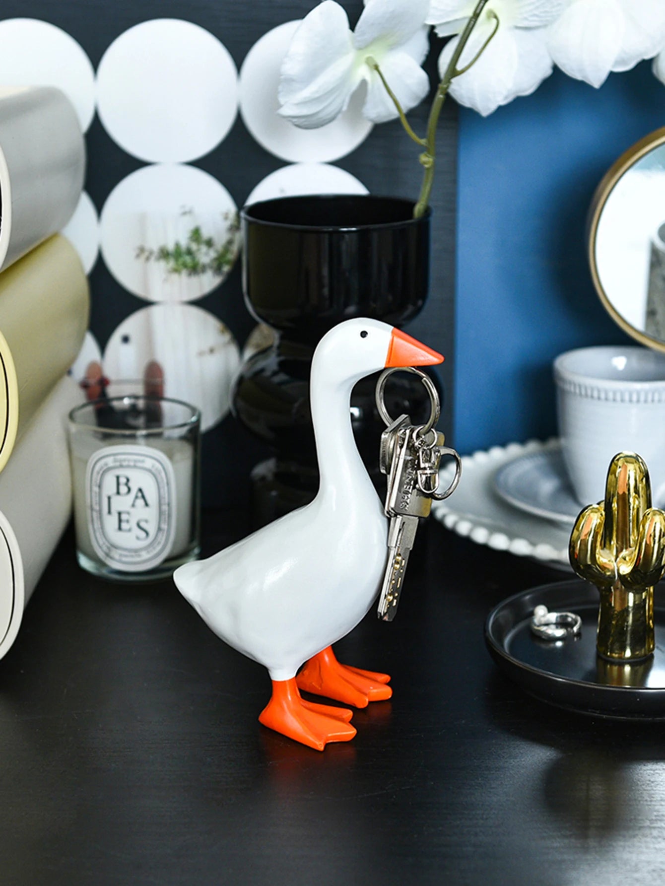 Magnetic Goose Key chain