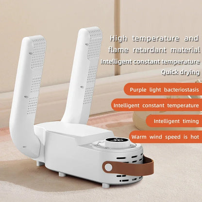 Smart Timer Shoe Dryer Quick Dry · Deo · Sterilize · Warm