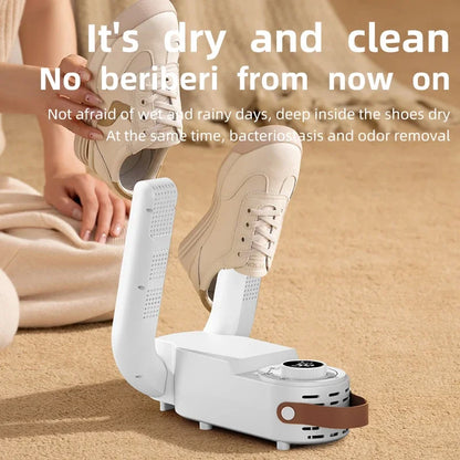 Smart Timer Shoe Dryer Quick Dry · Deo · Sterilize · Warm