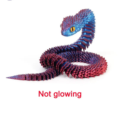 3D Printed Snake Luminous