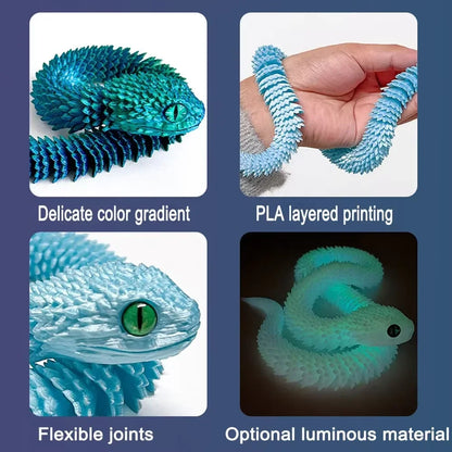 3D Printed Snake Luminous