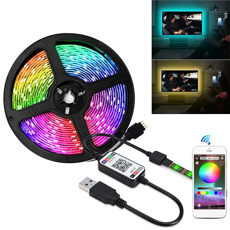 USB RGB LED Strip 1-5M