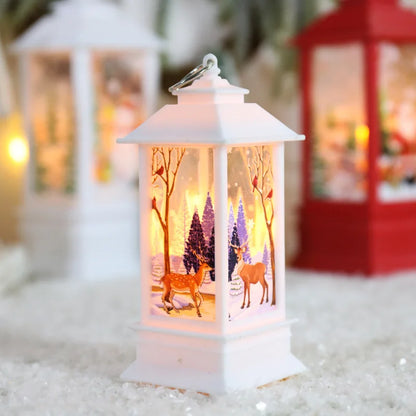 Christmas Wind Lamp Candle