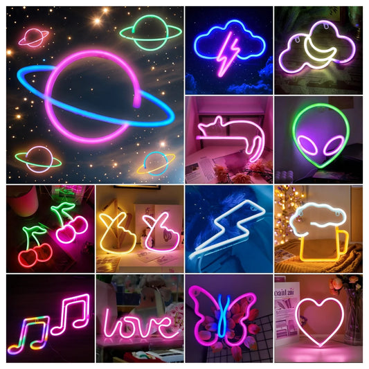 USB/Battery LED Neon Sign Bar · Bedroom · Party · Custom