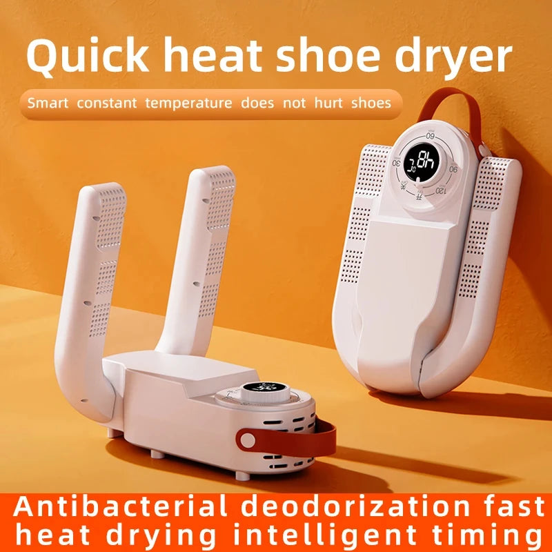 Smart Timer Shoe Dryer Quick Dry · Deo · Sterilize · Warm