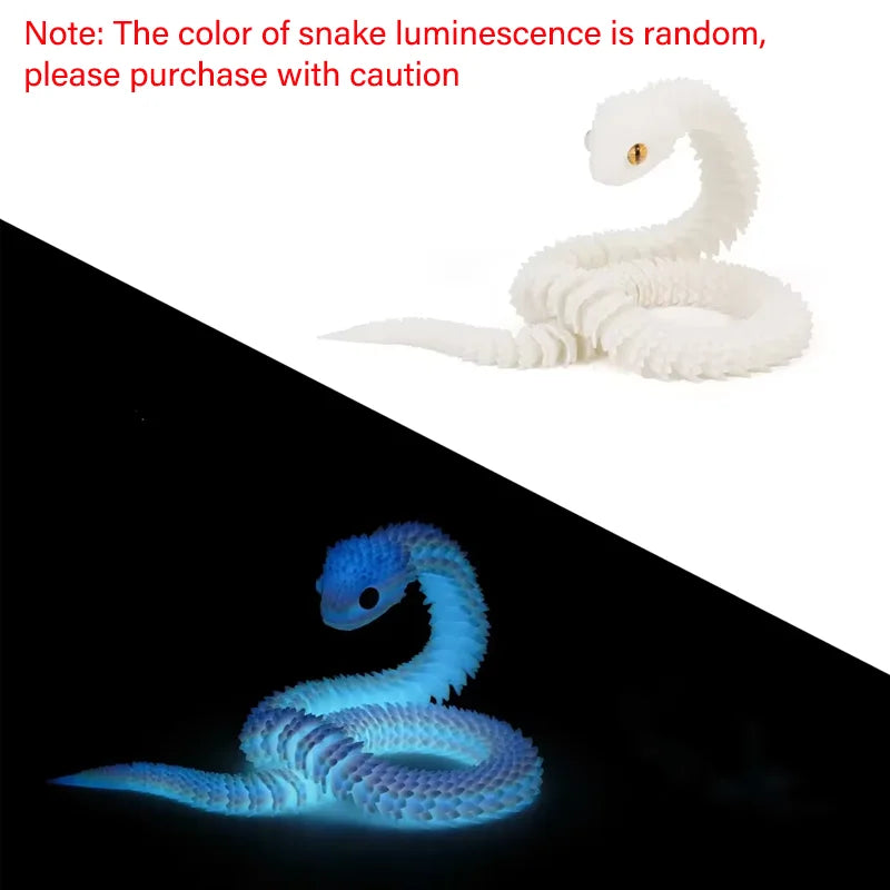 3D Printed Snake Luminous