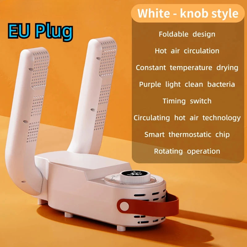 Smart Timer Shoe Dryer Quick Dry · Deo · Sterilize · Warm