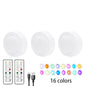 RGB 16-Color USB LED Light Dimmable · Remote